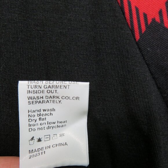 PatPat T Shirt Mens Size Extra Large Merry Christmas Ragland Buffalo Plaid New - Picture 8 of 10